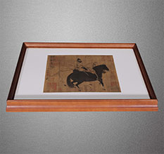 沅陵书画装裱配框服务案例